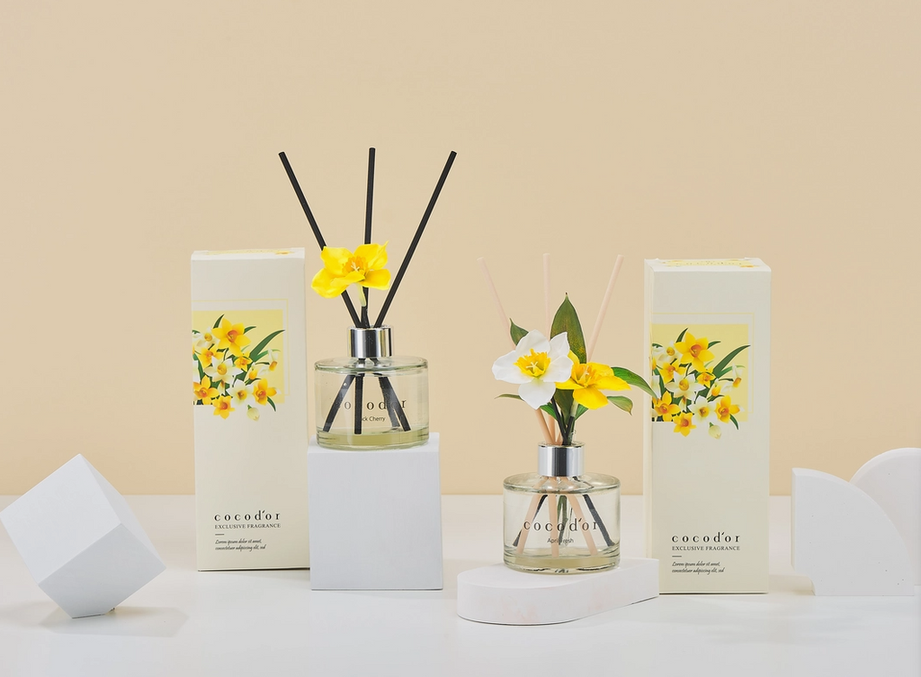 Diffusore Cocodor Daffodil 120 ml con profumo di muschio bianco