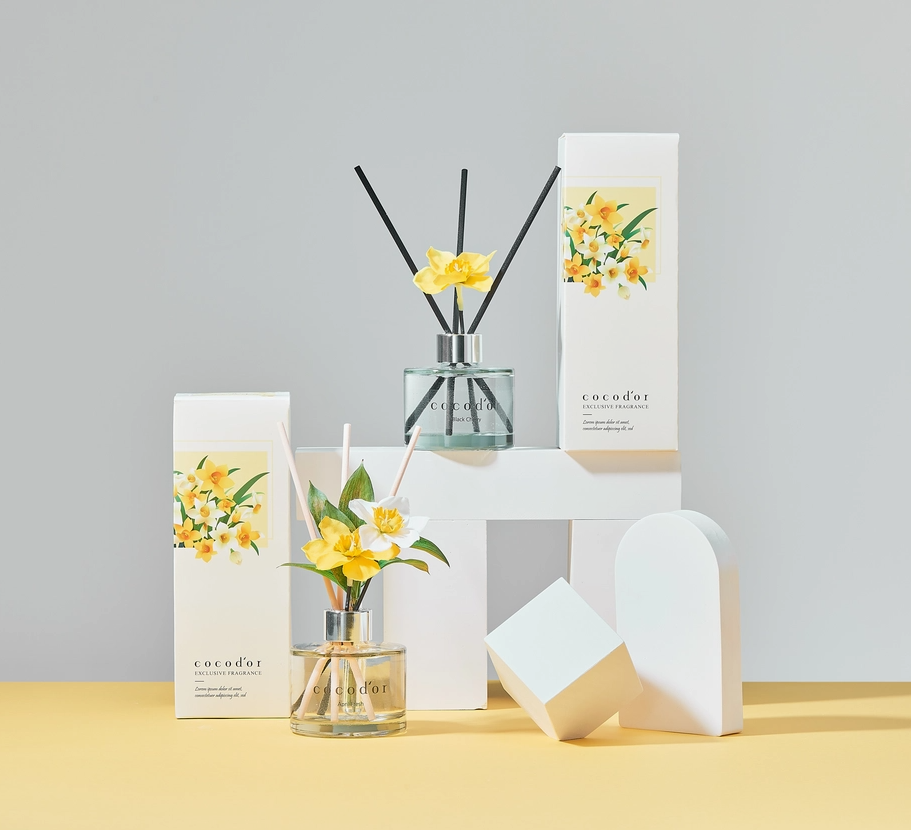 Diffusore Cocodor Daffodil 120 ml con profumo di muschio bianco
