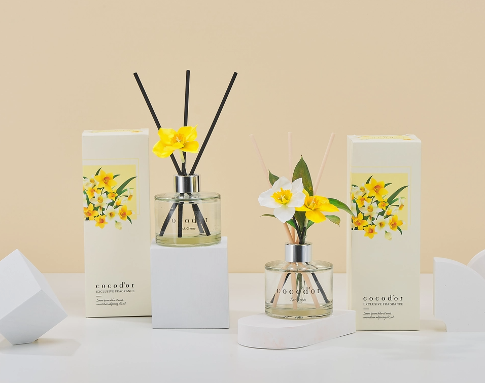 Diffusore Cocodor Daffodil da 200 ml (6,7 oz) Vaniglia e Legno di Sandalo