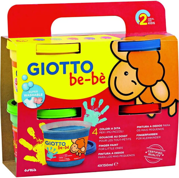 GIOTTO-BEBE' colori a dita