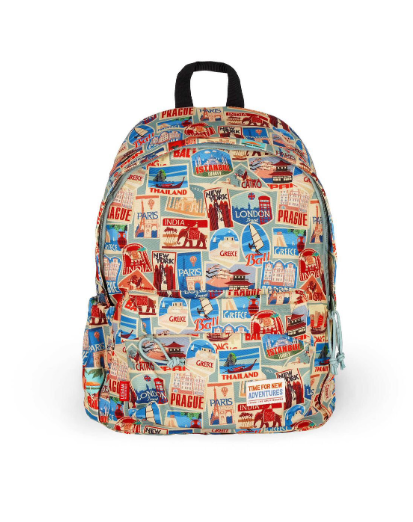 Zaino Legami - Travel stickers
