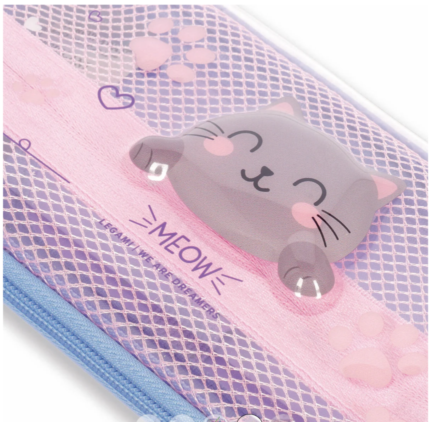 Astuccio Trasparente Rigido Kitty - WonderWow