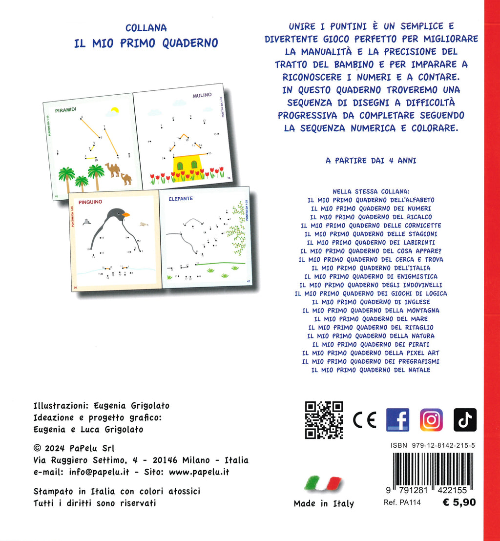 Il mio primo quaderno dei puntini